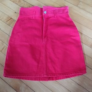 Vintage bongo hi waisted skirt